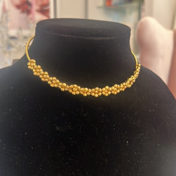 NWT Handcrafted Brass necklace.  Garland ADJUSTABLE NECKLACE - Picture 15 of 17